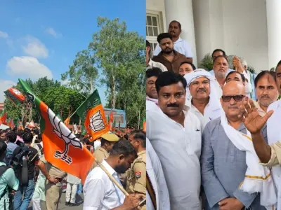 लखनऊ में BJP-कांग्रेस झड़प: सड़कों पर तनाव
