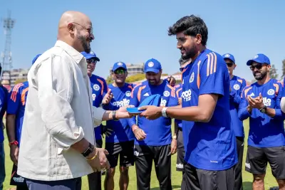 Yash Thakur Makes India Debut Against Zimbabwe