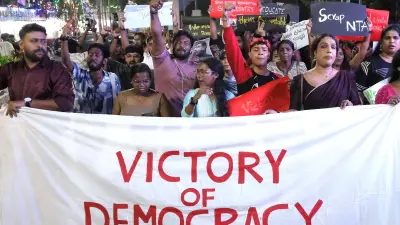 NEET Leak Fallout Minister Resigns Amid Student Protests