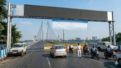 Kolkata Bridge Closures Cause Major Traffic Delays This Week