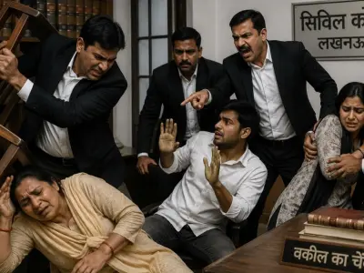 Lucknow Lawyers Assault Family to Stop Court Marriage