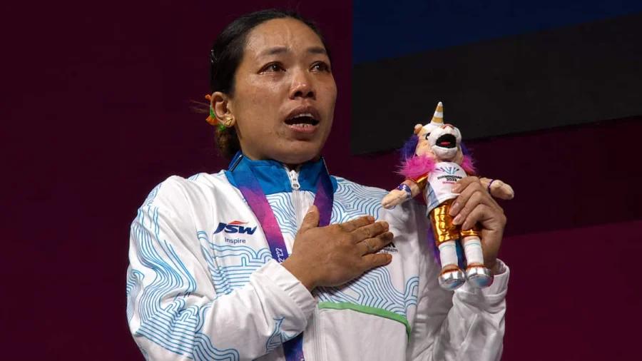 Mirabai Chanu Wins Historic Third CWG Gold