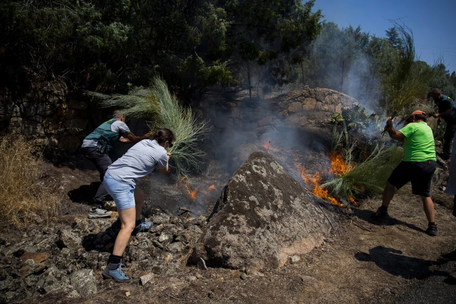 Madrid Wildfire Contained But Active Hotspots Remain