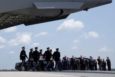 U.S. troops killed recently were moved from the Iran war death toll to ‘overseas operations’ after the Pentagon claimed ‘temporary data disruptions’