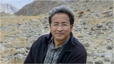 Sonam Wangchuk Builds Sustainable Tribal House in Ladakh