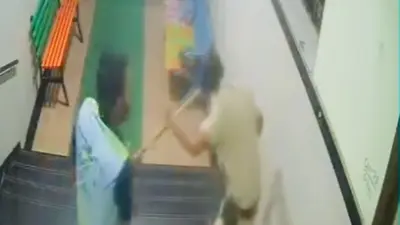 Mumbai Policeman Assaulted in Viral CCTV Footage