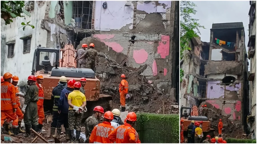 Mumbai Building Collapse Kills 8, Several Trapped
