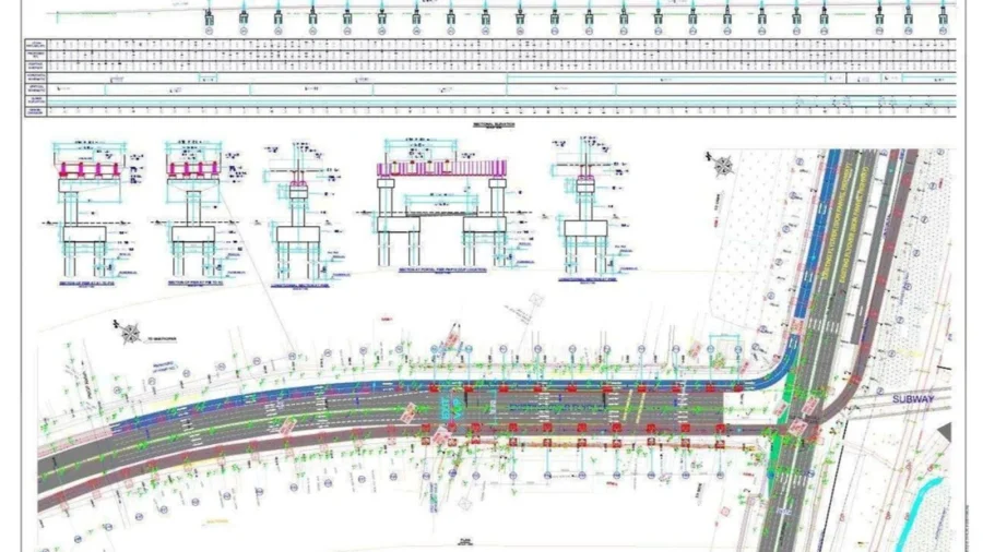 Navi Mumbai Pune Flyover Twin Arm Project Revealed