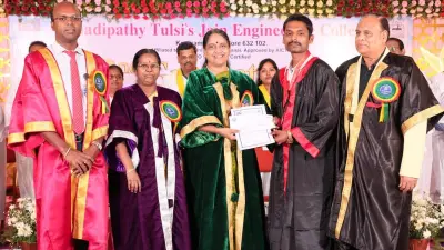 Graduation Day held at Vellore engineering college