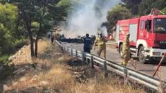 Firefighting Helicopter Collision Kills Two in Greece