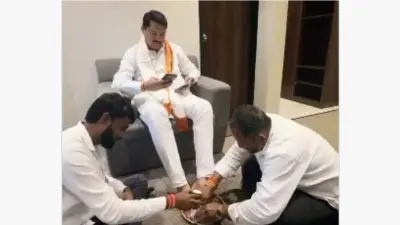 Nana Patole Feet Washing Controversy Response