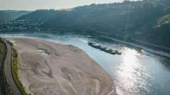 Rhine River Record Low Warning for Europe Shipping