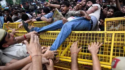 Delhi Protest Police Harassment Warning for Students