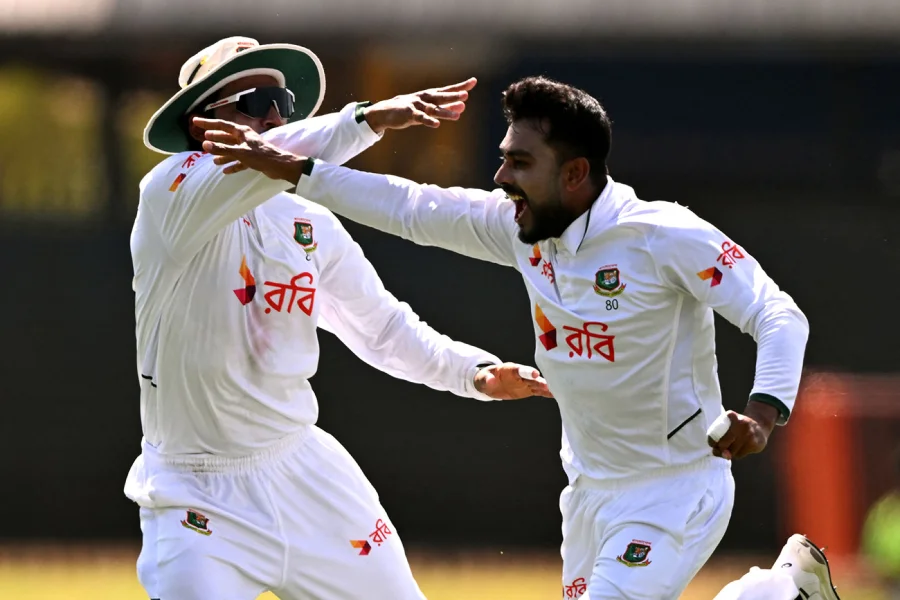 Bangladesh 3 Wickets From Test Victory Over Australia