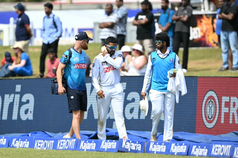 Chandimal Injury Sparks Concussion Substitute