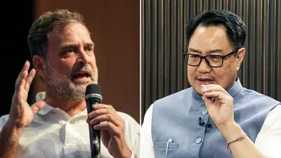 Rahul Gandhi Slams Rijiju Over Patiala Jail Stir
