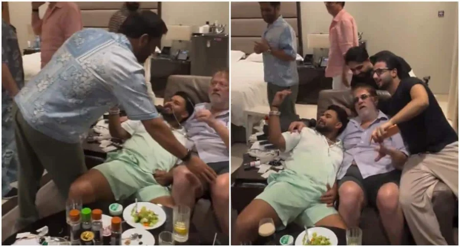 Dhoni Pant Viral Hookah Video Ignites Social Media Frenzy