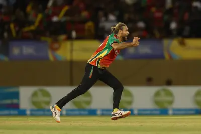 Imran Tahir Five Wicket Haul Seals CPL Top Spot